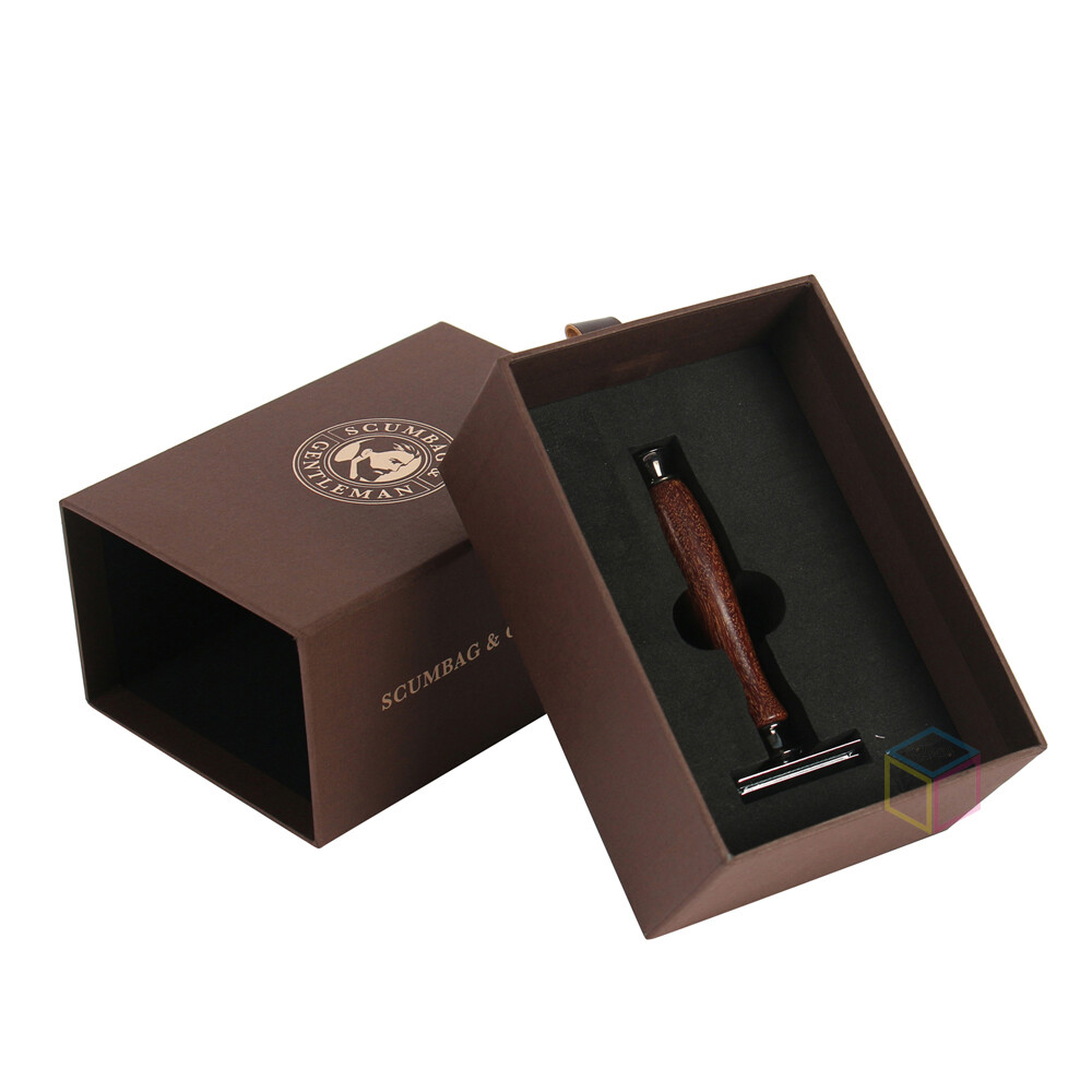 Custom Logo Rigid Slide Drawer Style Jewelry Gift Boxes With Ribbon Pull and Foam Insert for Bracelets and Necklace Box