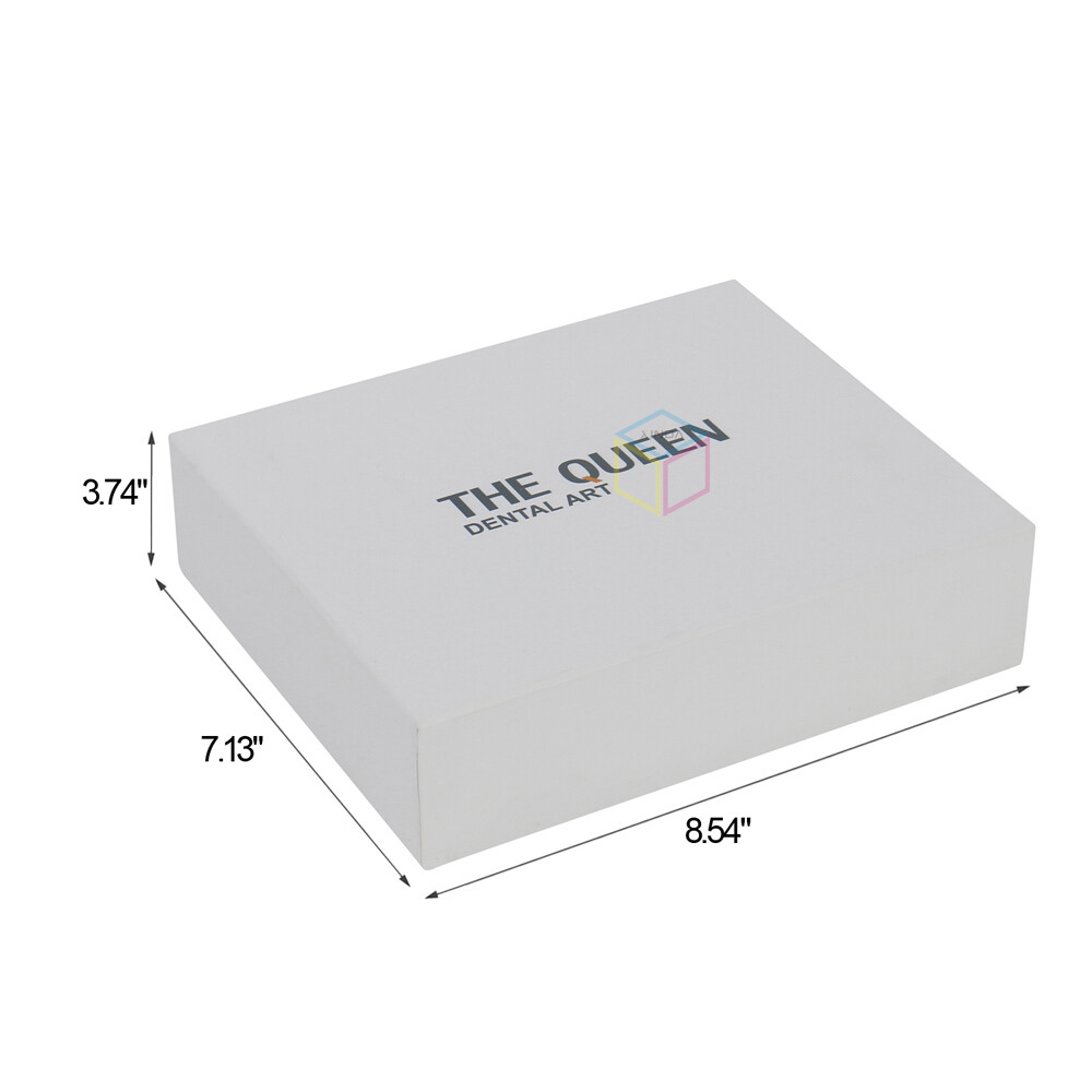 Luxury Custom Pink Beautiful Lid and Base Cardboard Packaging Box Electric Tooth brush Gift Box with EVA Foam Holder