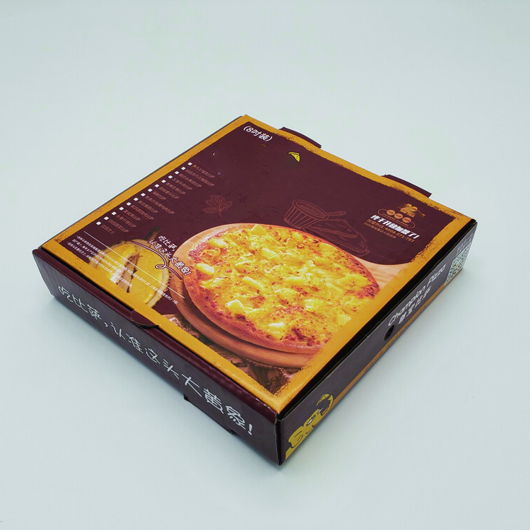 Factory Direct High Quality Customize Pizza Box Design Package Food Grade Storage Package Pizza Box