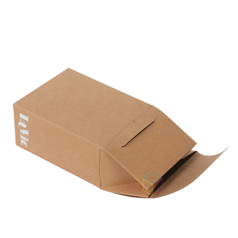 Cosmetic Paper Card Small Box Eco Friendly Custom Logo Printed Rigid Cardboard Kraft Box
