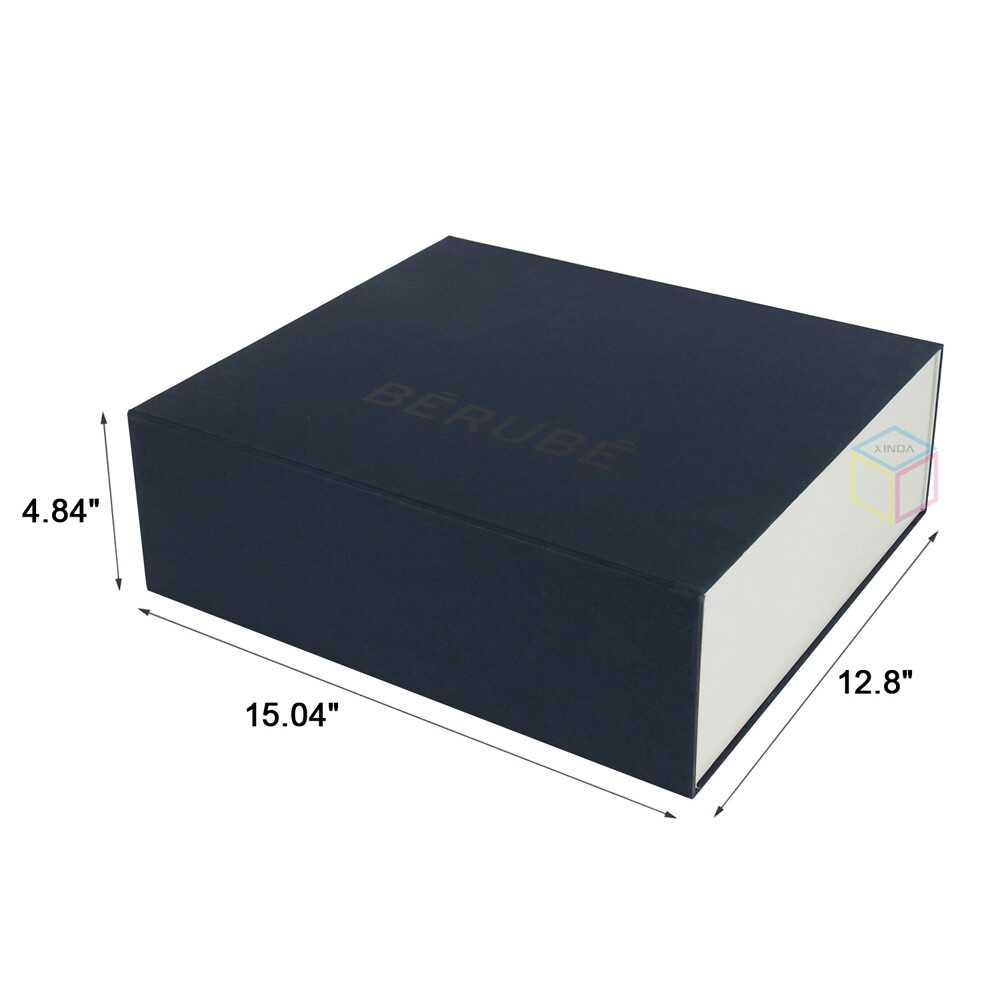 Personalized Geschenkverpakking Virgin Hair Bundles Wig Packaging Box Human Weave Extensions Hair Gift Box with Ribbon Closure