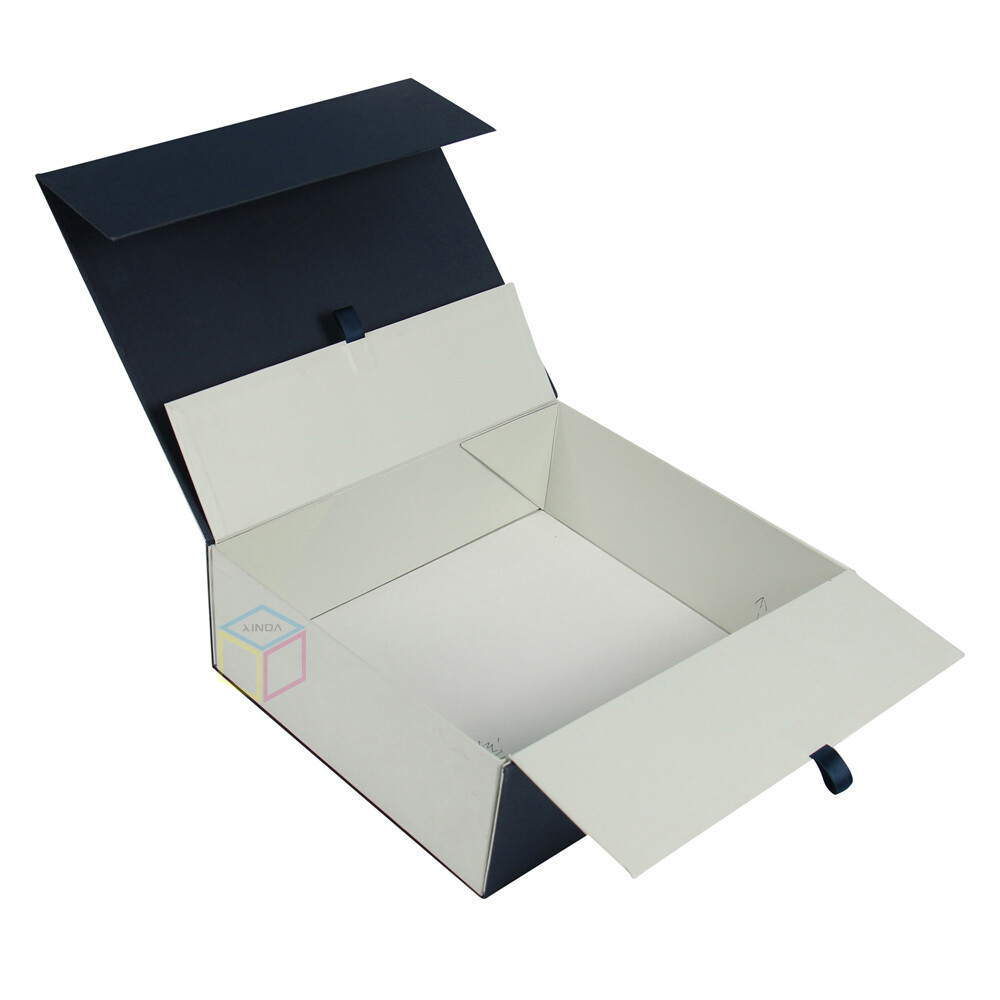 Personalized Geschenkverpakking Virgin Hair Bundles Wig Packaging Box Human Weave Extensions Hair Gift Box with Ribbon Closure