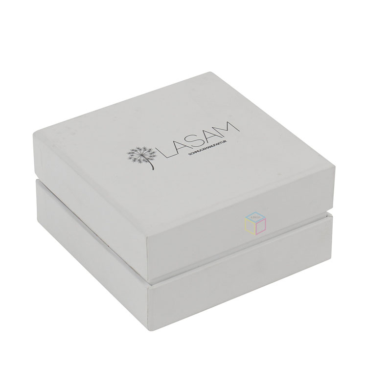 High Quality Small Lid and Base Gift Box Black Packaging Paper Top and Bottom Paperboard Box for Jewelry