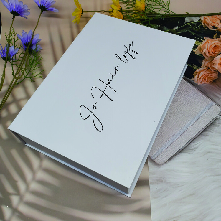 Black Super Quality Custom Two Piece Paper Gift Lingerie Clothing Packaging Lid and Base Paper Box with Satin