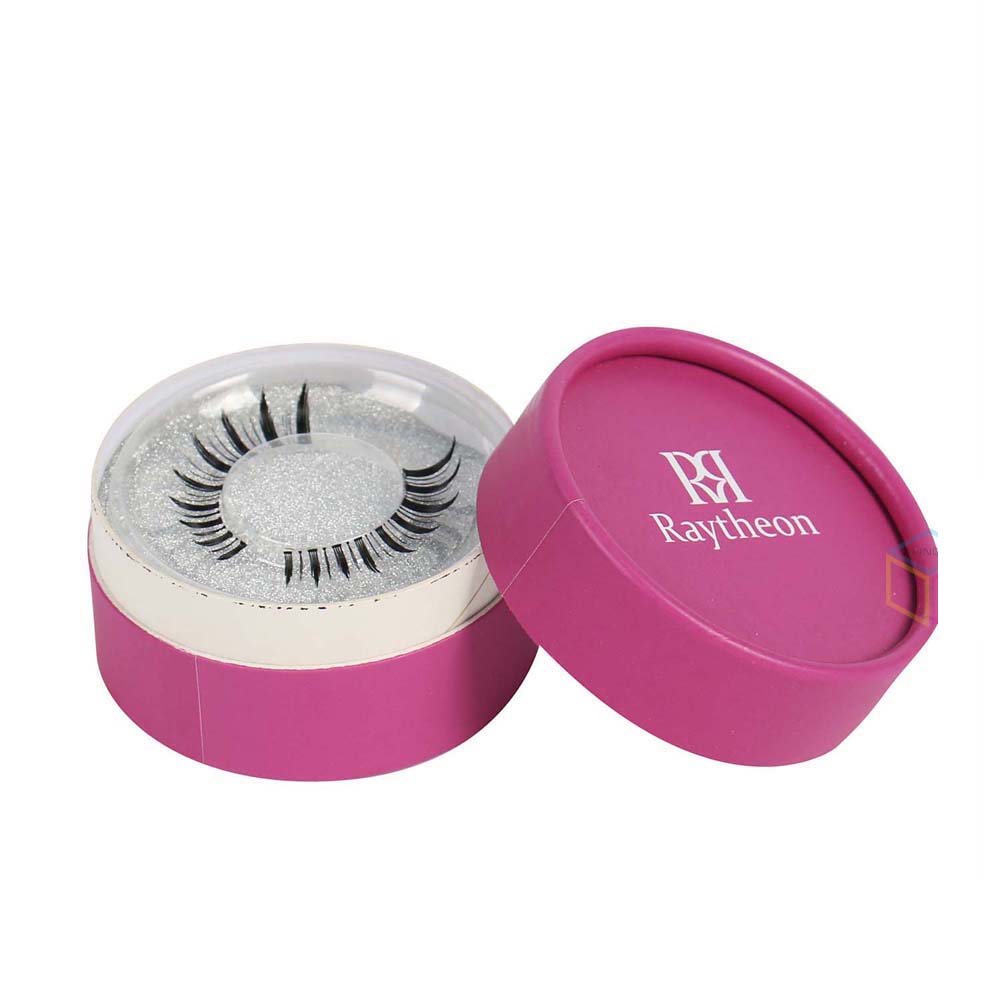 Luxury Gold Foil Round Cylinder Paper Skincare Essential Oil Cosmetic 50ml Perfume Bottle Packaging Paper Tube with EVA Insert