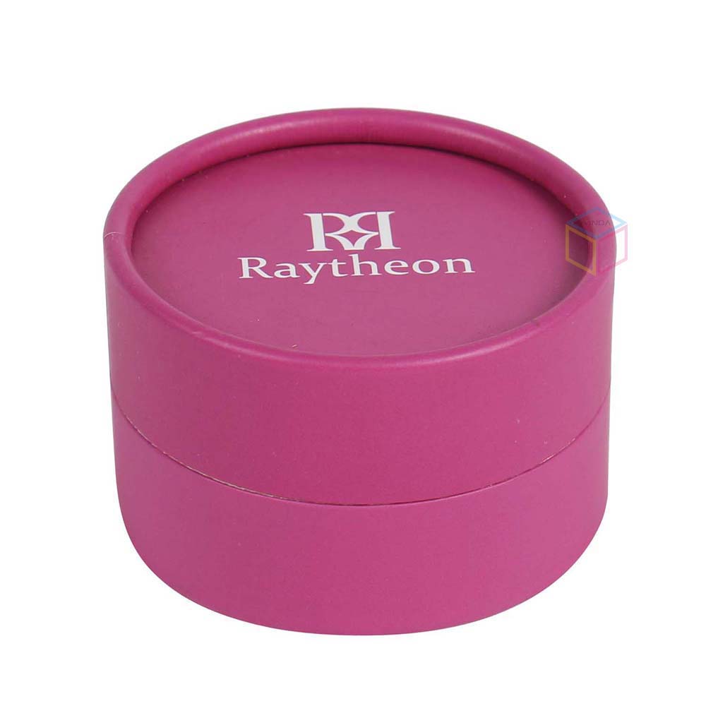 Luxury Gold Foil Round Cylinder Paper Skincare Essential Oil Cosmetic 50ml Perfume Bottle Packaging Paper Tube with EVA Insert