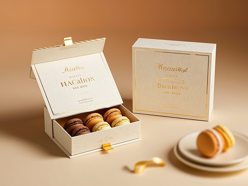 Macaron Packaging for Luxe Corporate Gifting