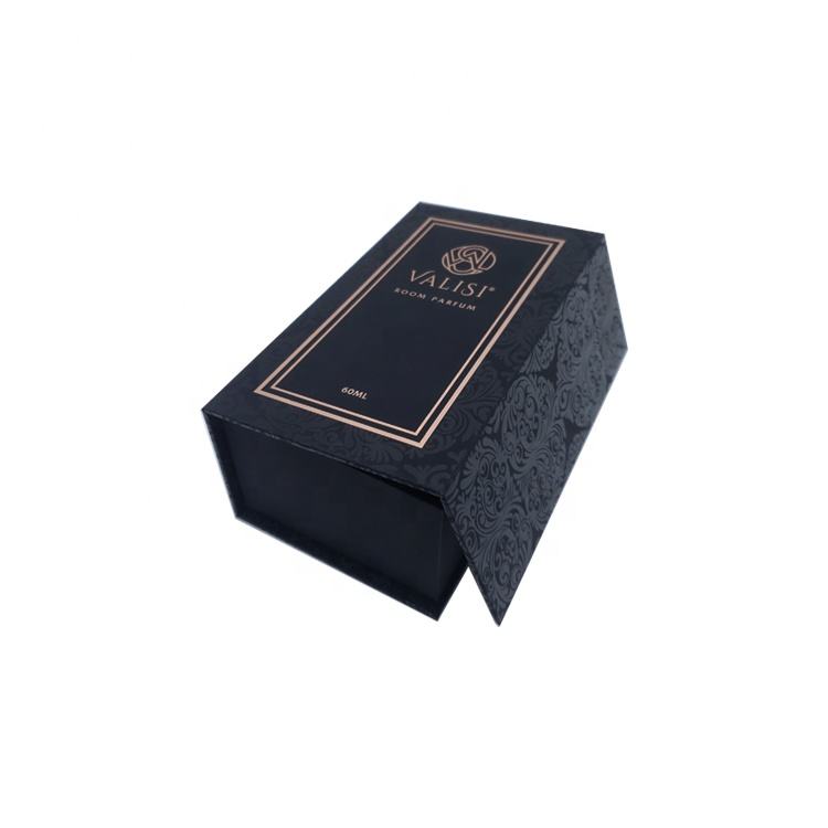 Free Sample Custom Luxury Empty Square Paper Magnetic Cardboard Carton Boxes Cosmetic Packaging Gift Perfume Bottle With Box