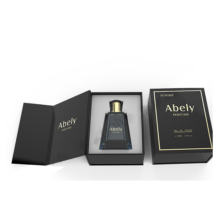 Custom Perfume Magnetic Box for Perfume Skin Care With Luxury Gift Box Packaging for Perfume Bottle and Biodegradable Soy Ink