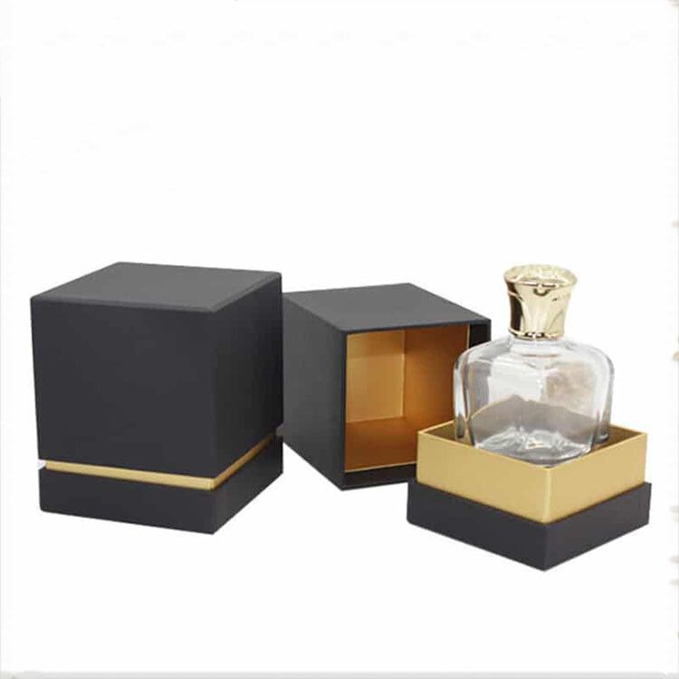 Custom Perfume Magnetic Box for Perfume Skin Care With Luxury Gift Box Packaging for Perfume Bottle and Biodegradable Soy Ink