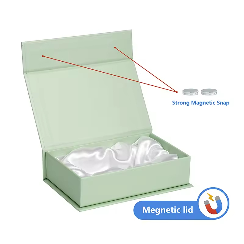 Luxury Custom Perfumes Pack Box Magnetic Closure Perfume Box Cosmetic Packaging Box With Satin Lined