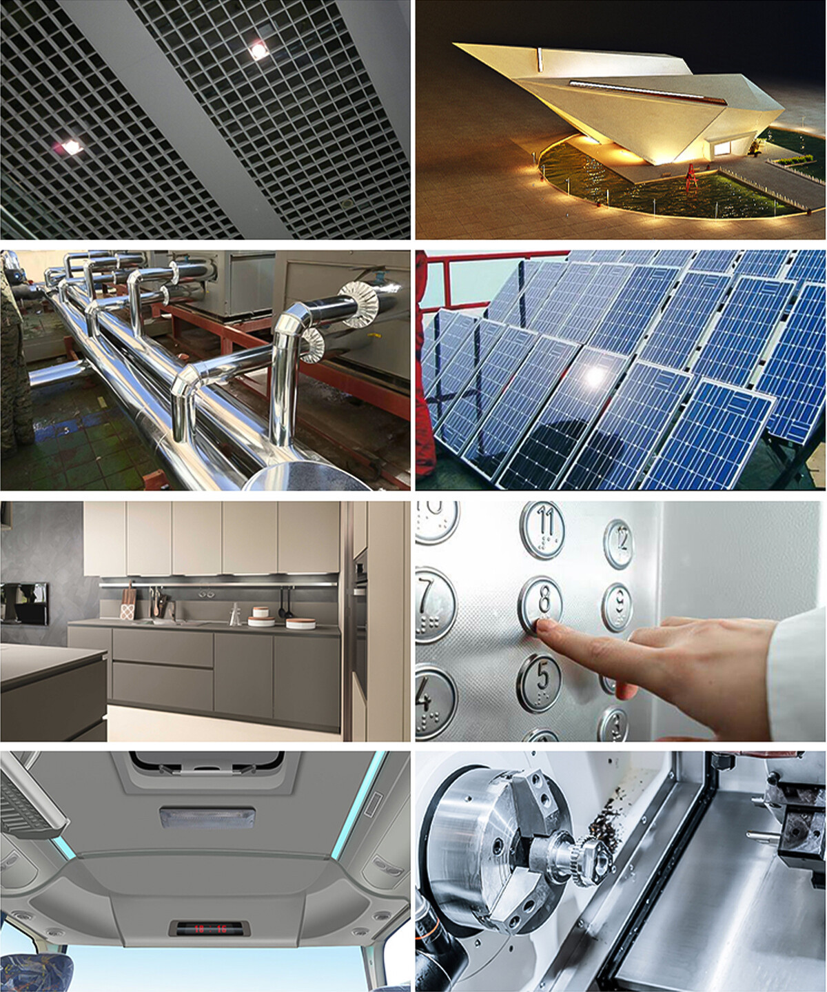 alloy plate application