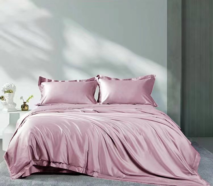 Silk dyed bedding