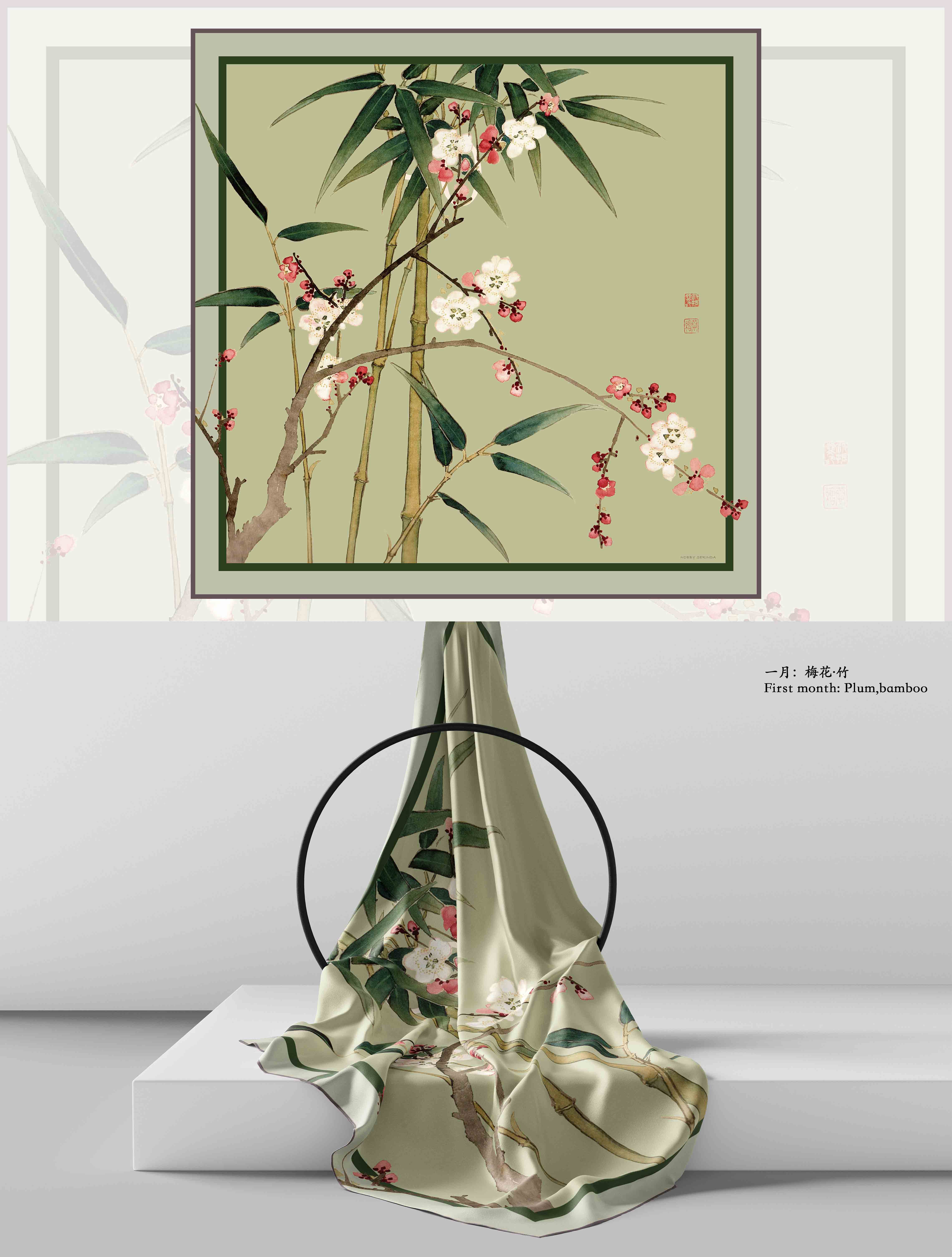 Twelve months of flowers