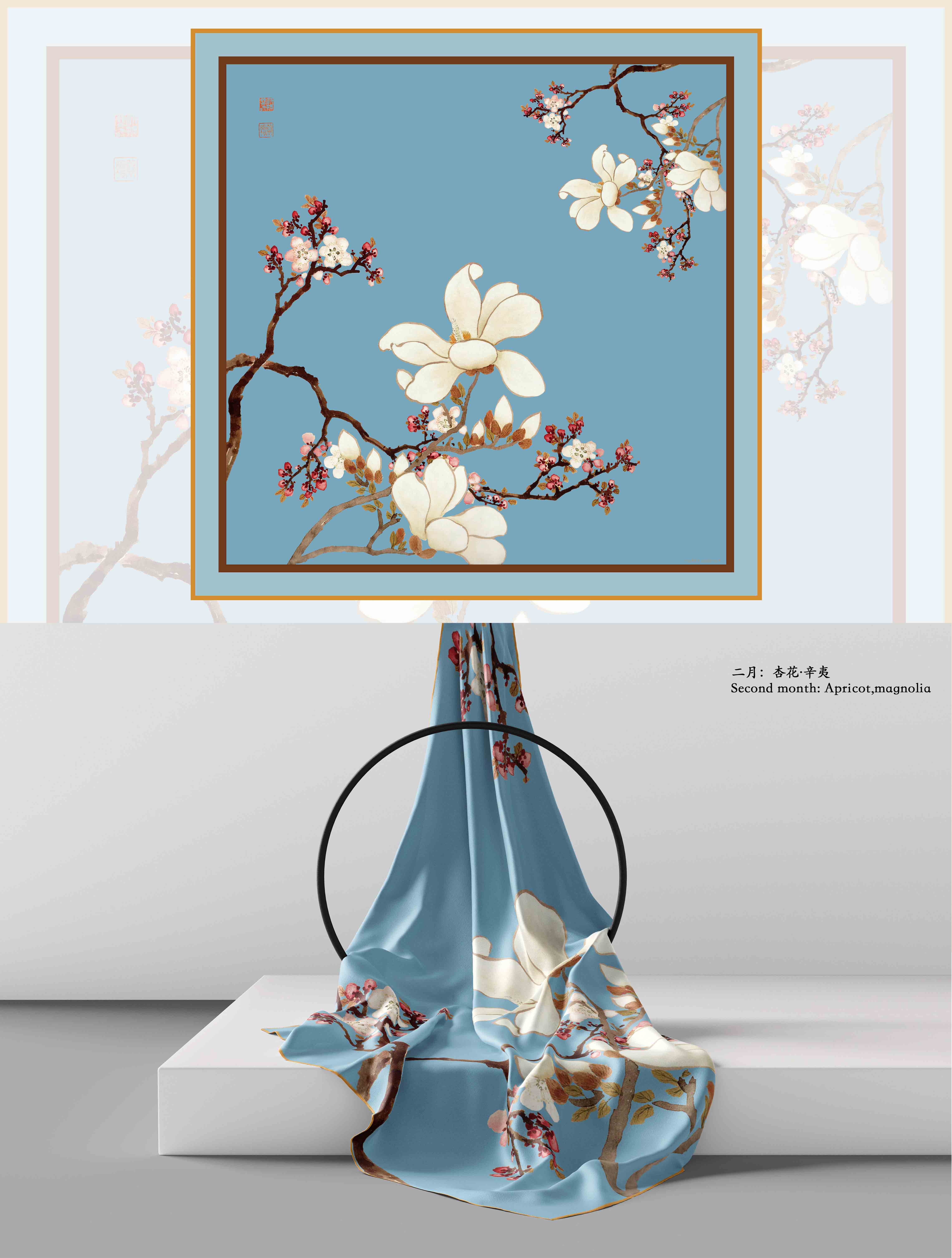 Twelve months of flowers