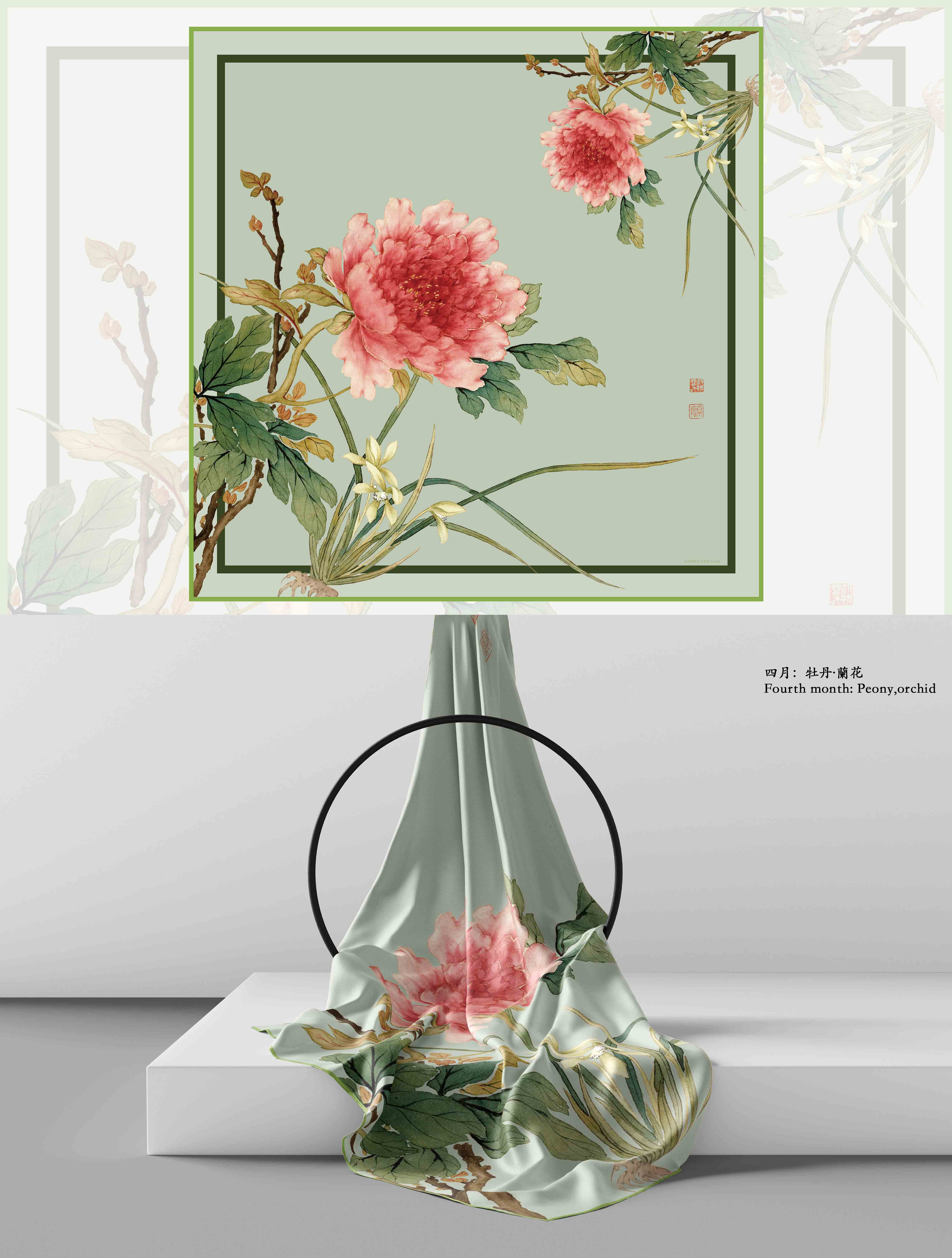 Twelve months of flowers