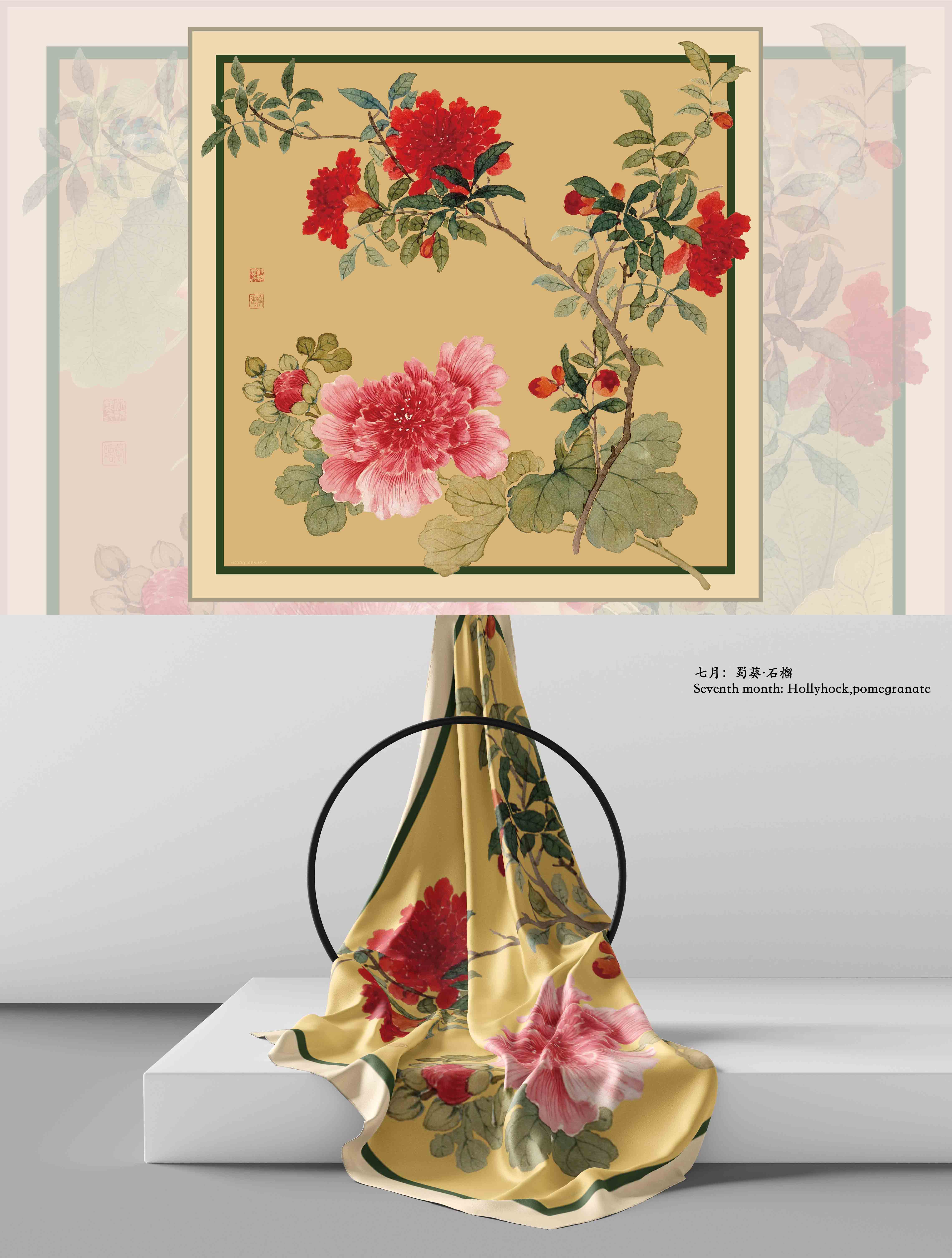 Twelve months of flowers