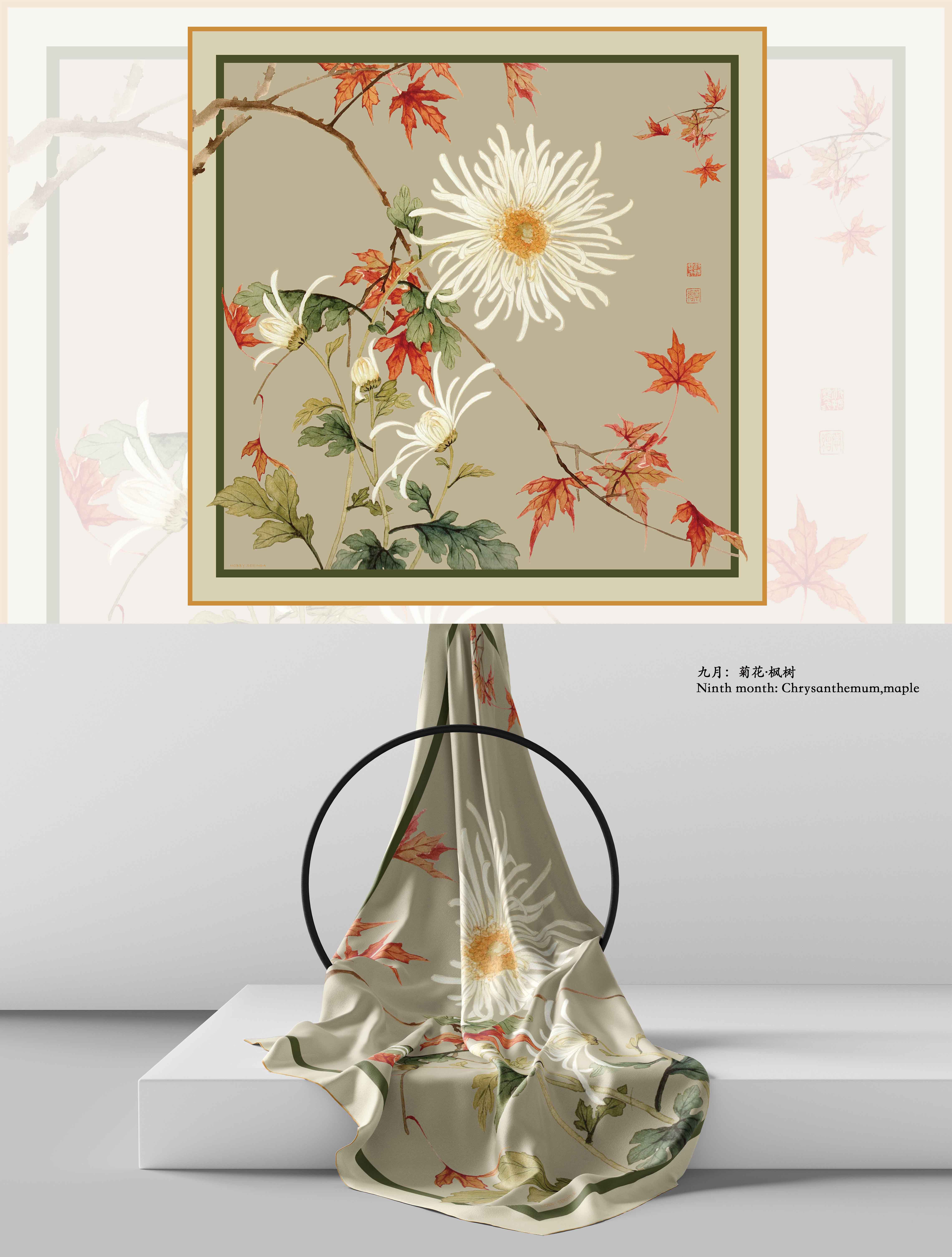 Twelve months of flowers