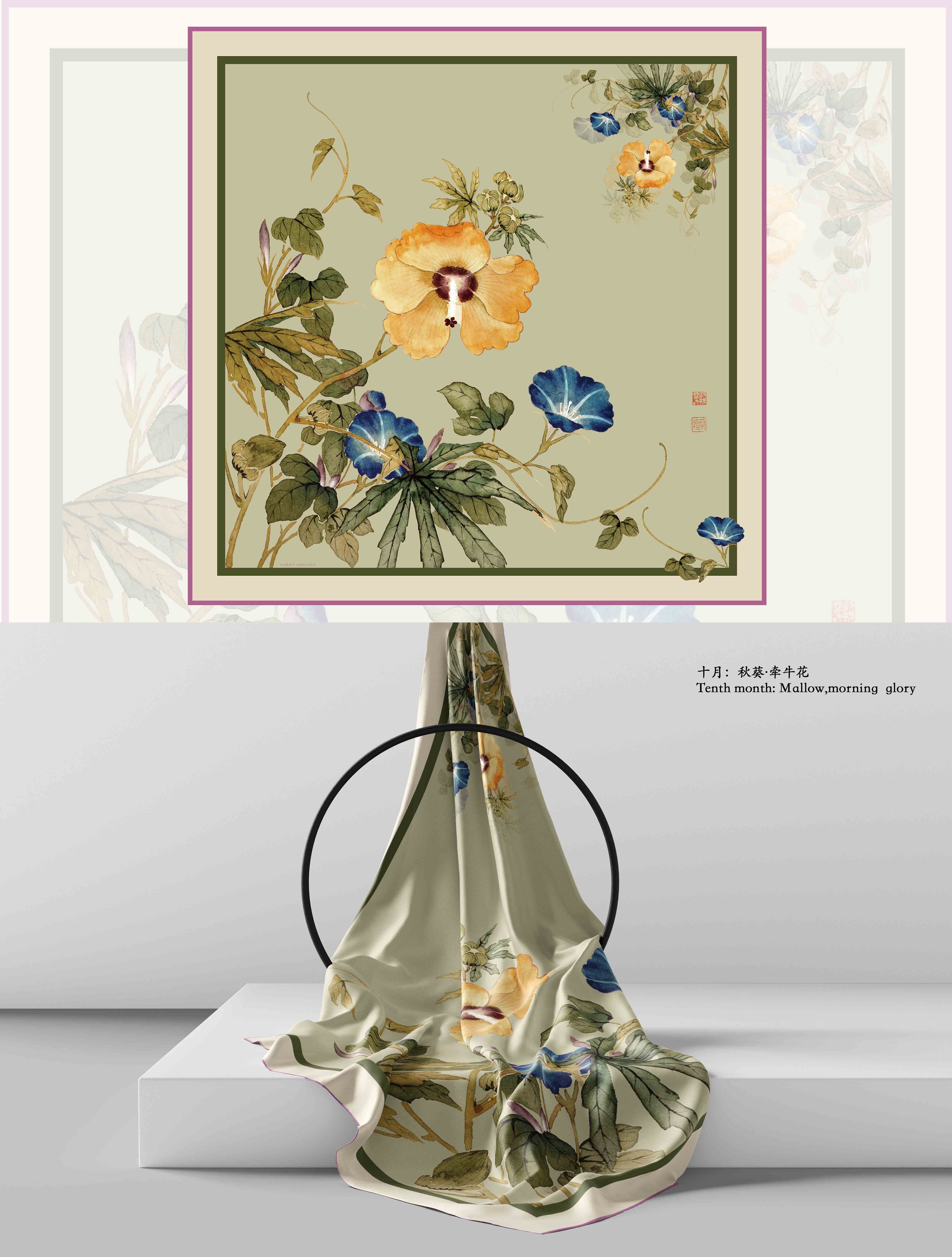 Twelve months of flowers