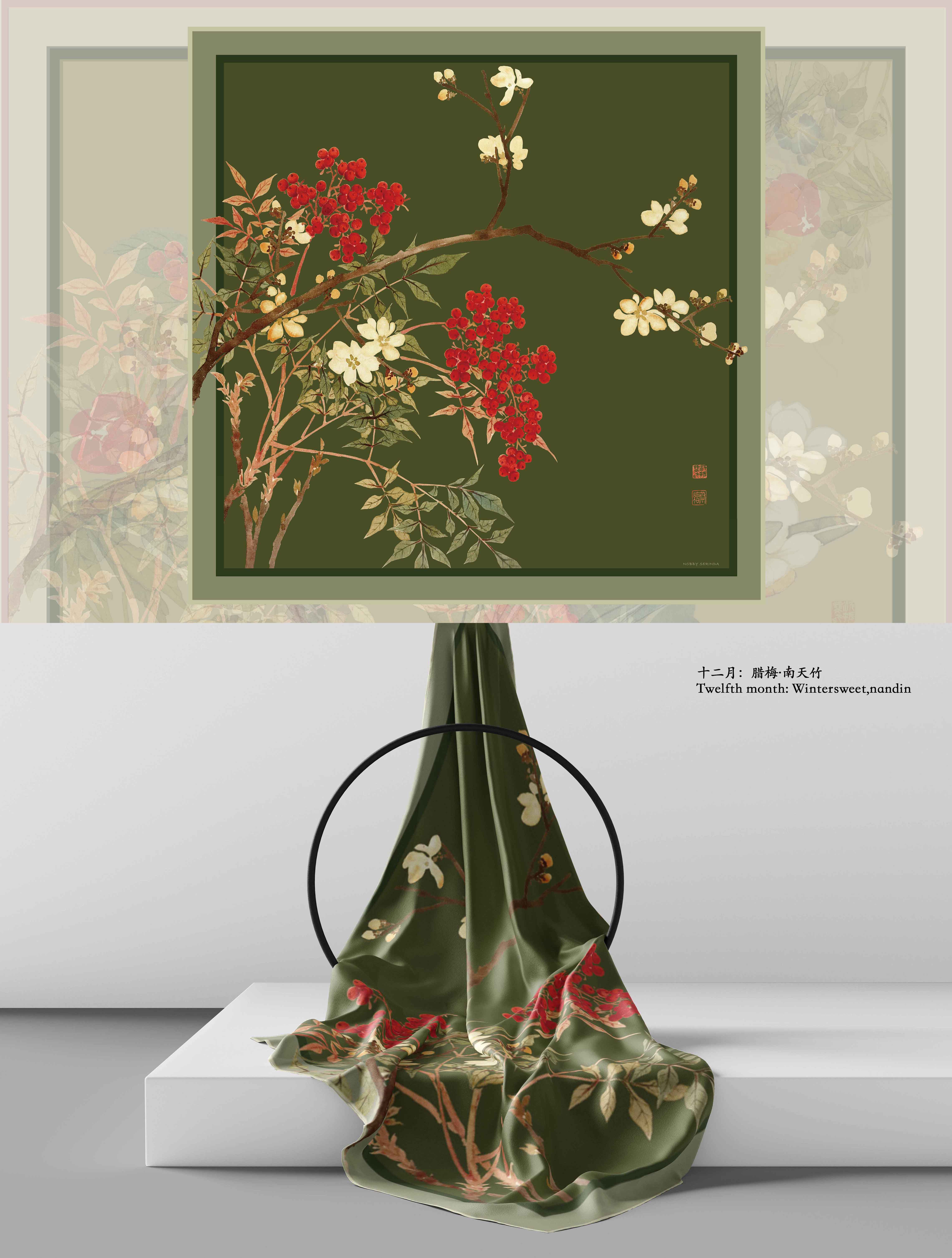 Twelve months of flowers