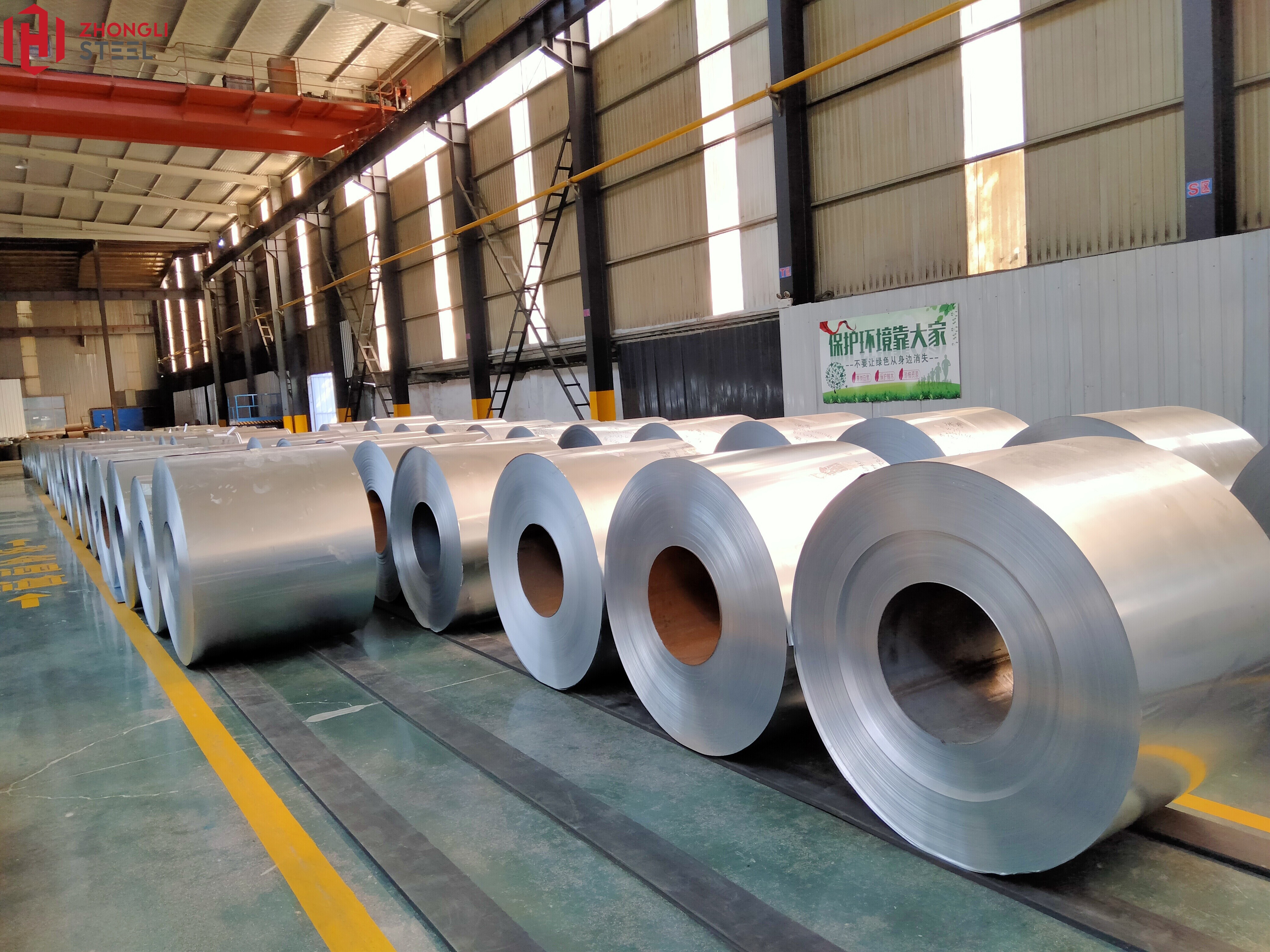 CHAPA DE ACERO GALVALUME EN BOBINAS