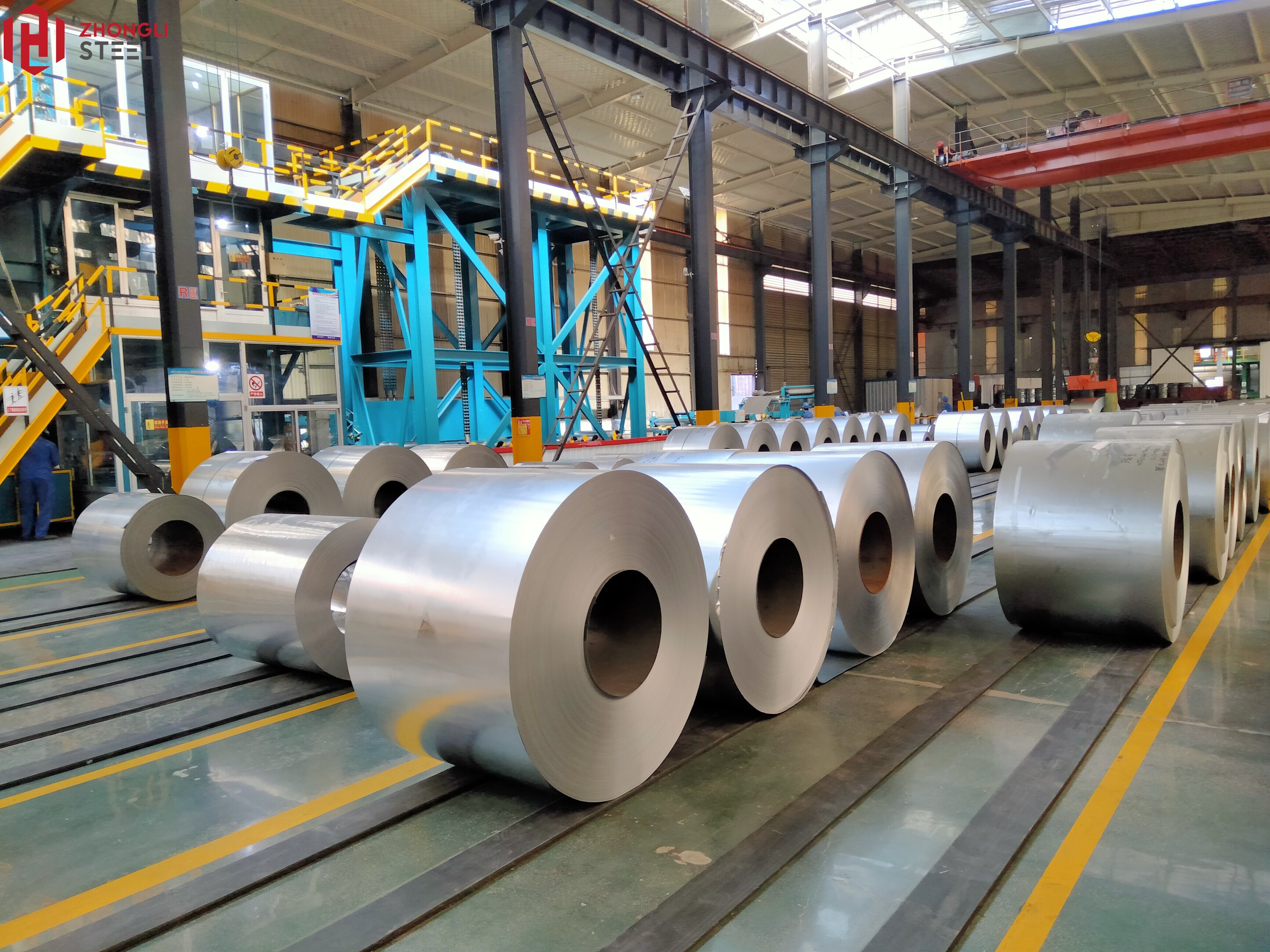 CHAPA DE ACERO GALVALUME EN BOBINAS