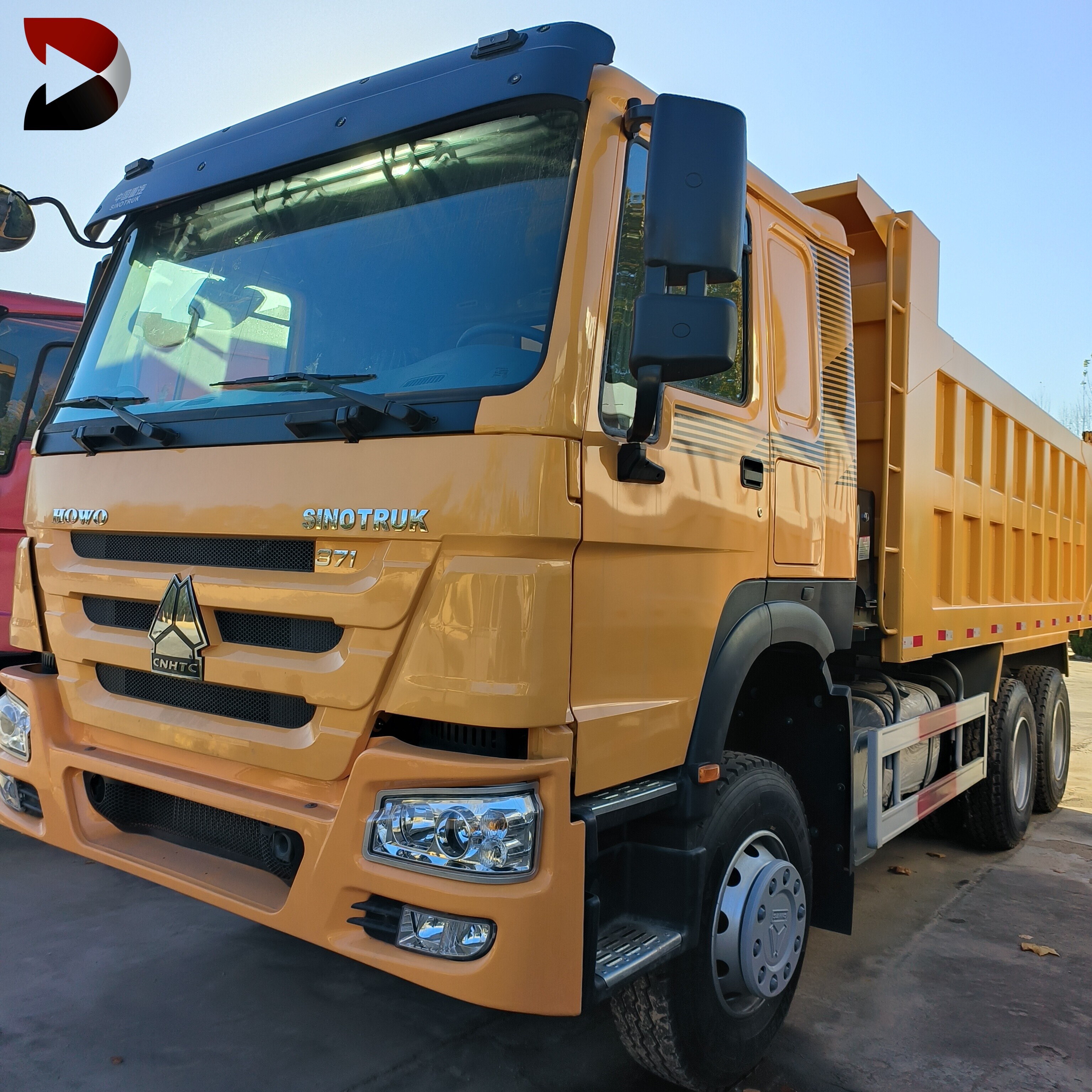 Dump truck Heavy truck A7 375 horsepower 8×4