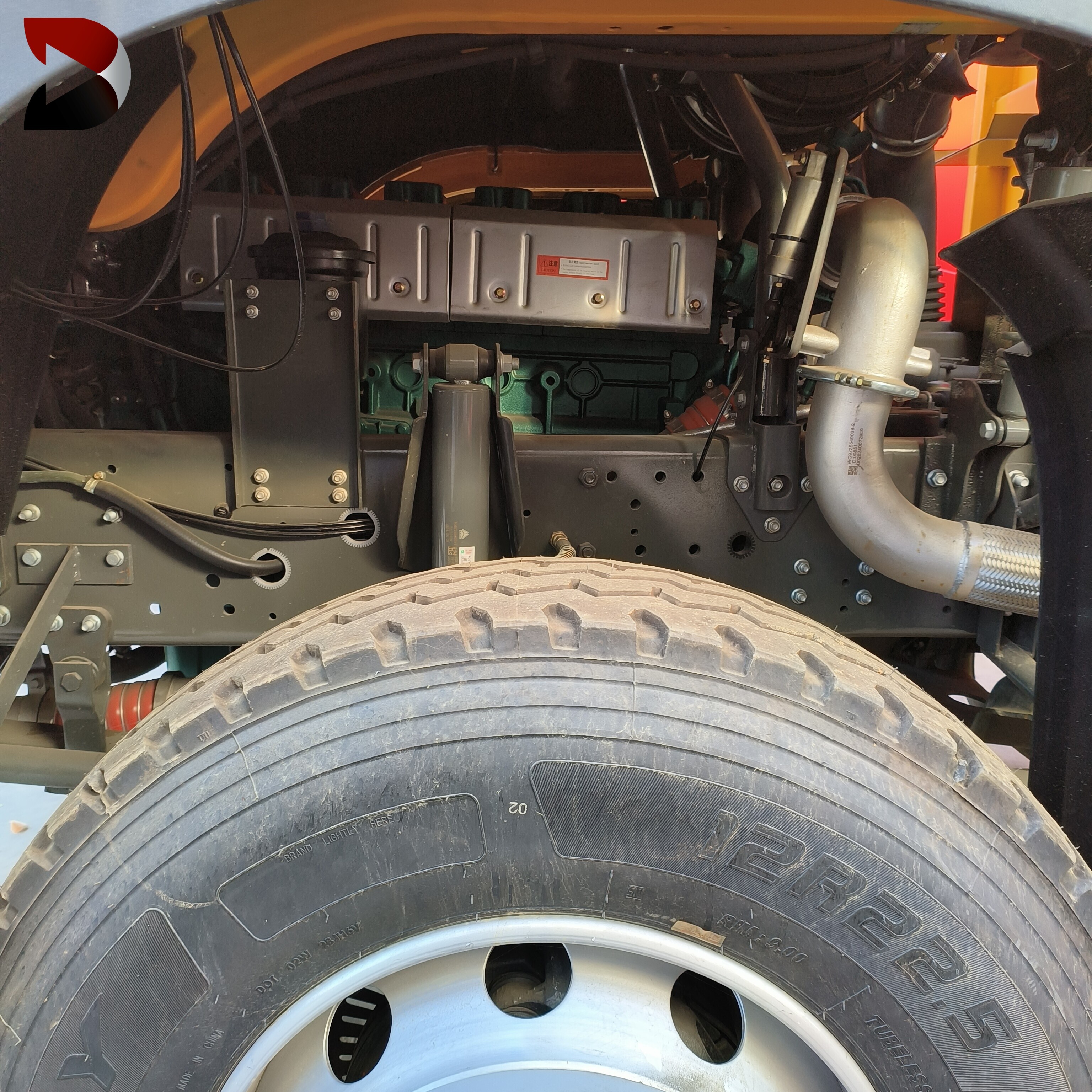 Dump truck Heavy truck A7 375 horsepower 8×4