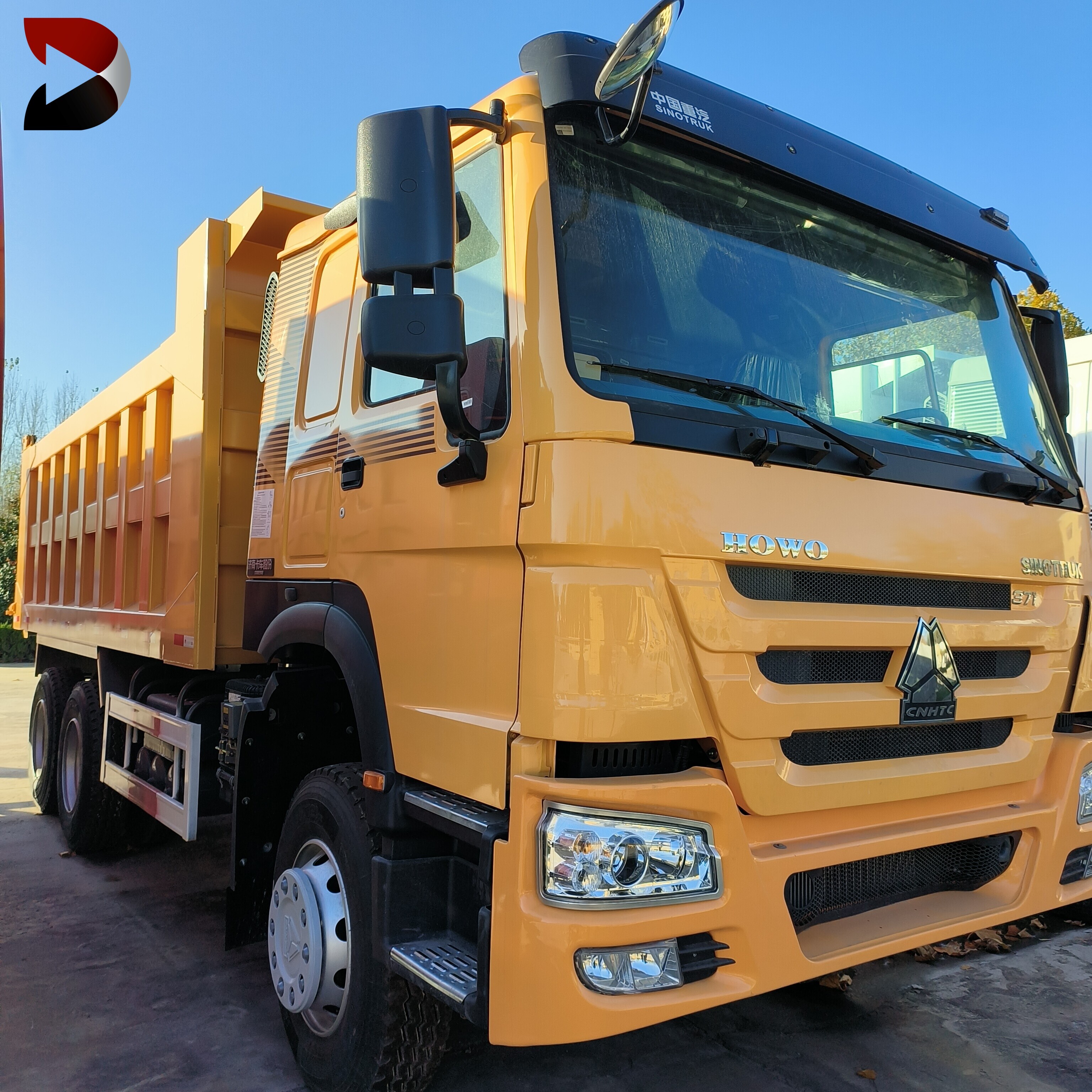 Dump truck Heavy truck A7 375 horsepower 8×4