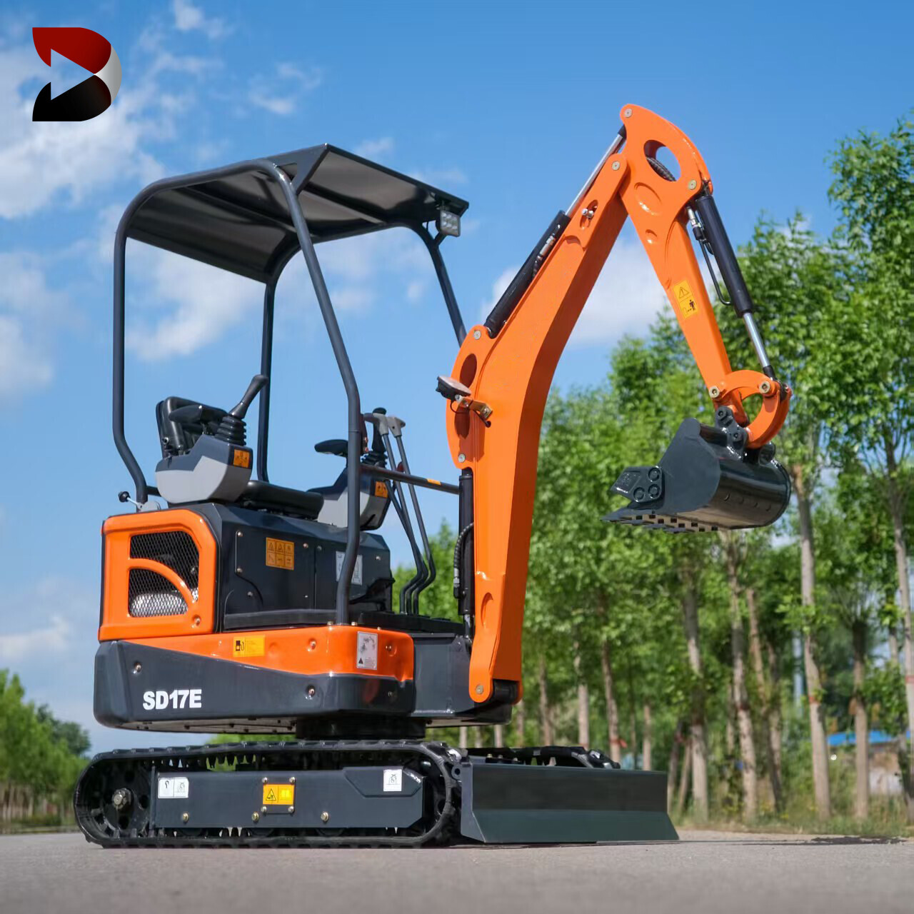 1.7-ton Mimi Excavator From China