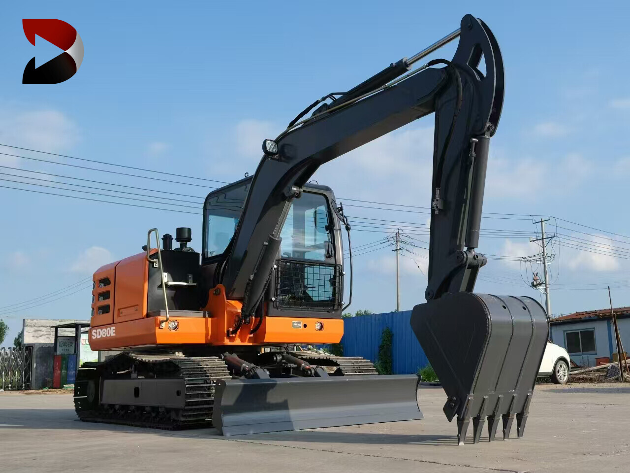 8-ton Crawler Excavator From China