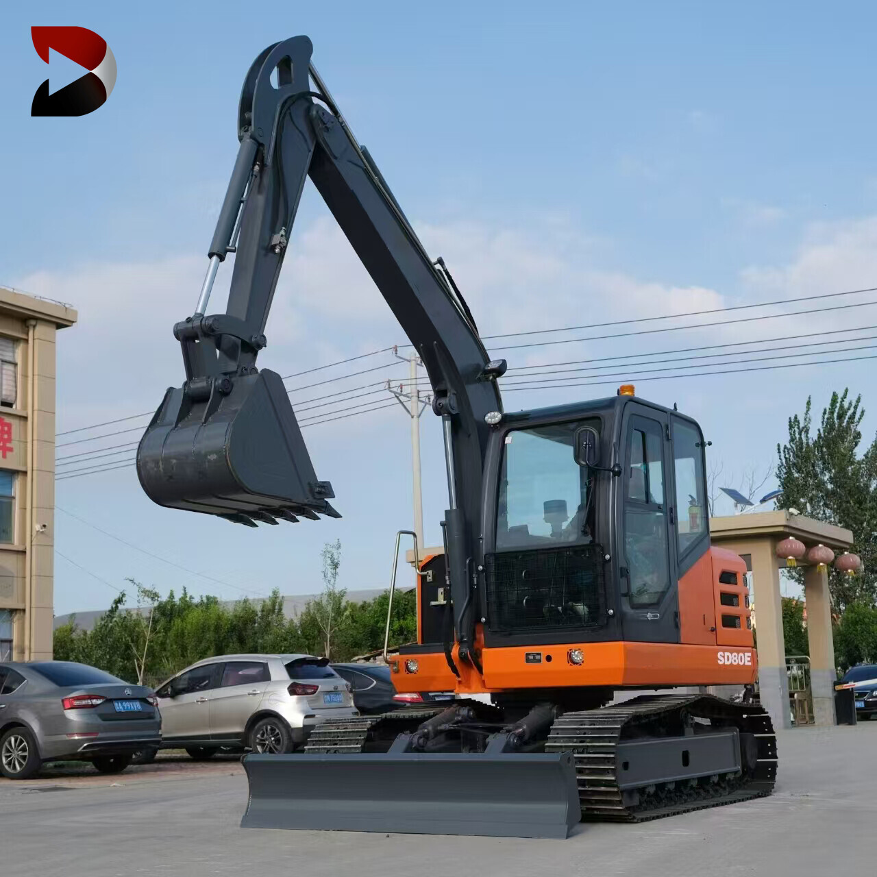 8-ton Crawler Excavator From China