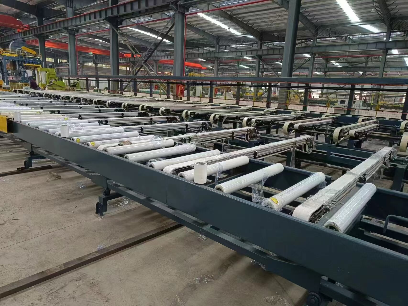 Translation Aluminum Extrusion Transmission production Line