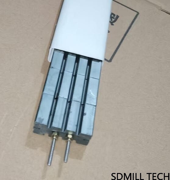 epoxy rectangular exposed thur flow impeder with quick disconnect fittings