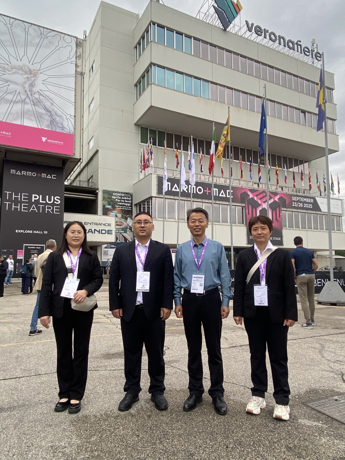 GANGER CNC au salon Marmomac, la foire de la pierre de Vérone, Italie