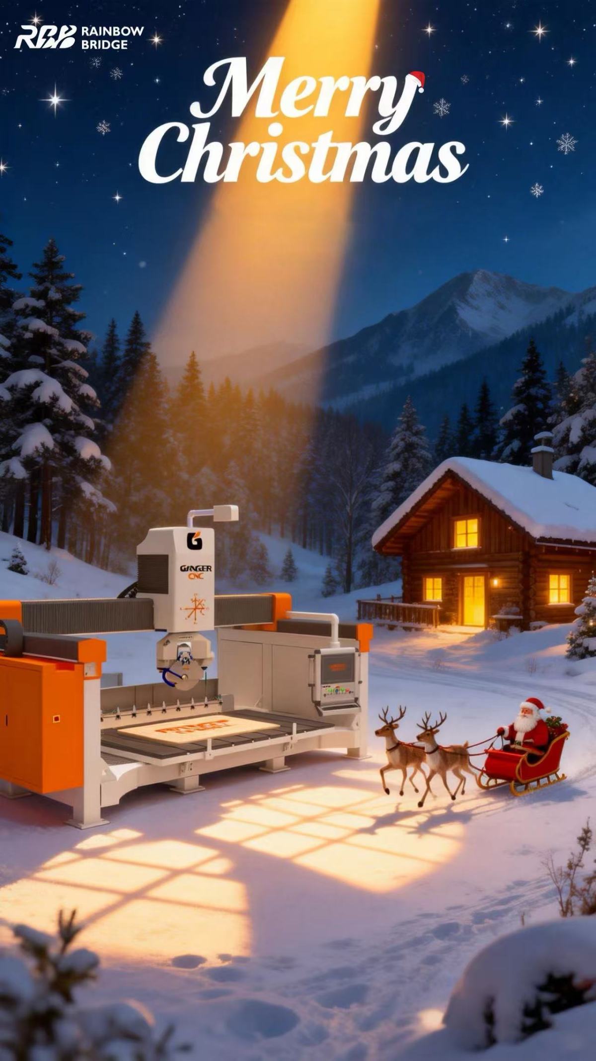 Joyeux Noël de GANGER CNC