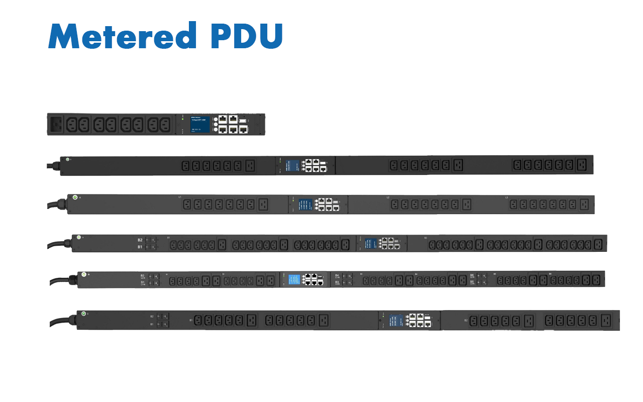 PDU para rack de alta confiabilidad