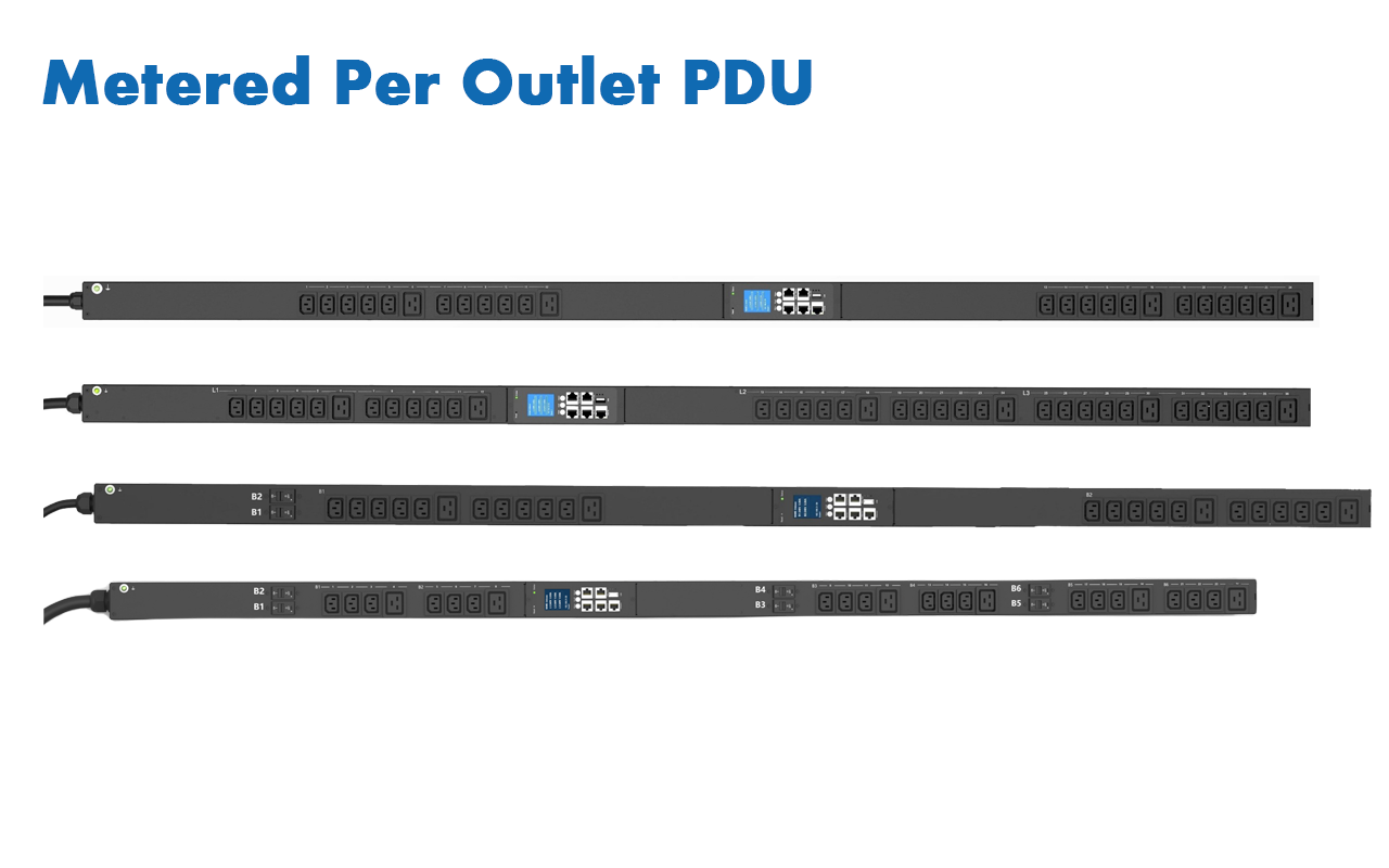 PDU para rack de alta confiabilidad
