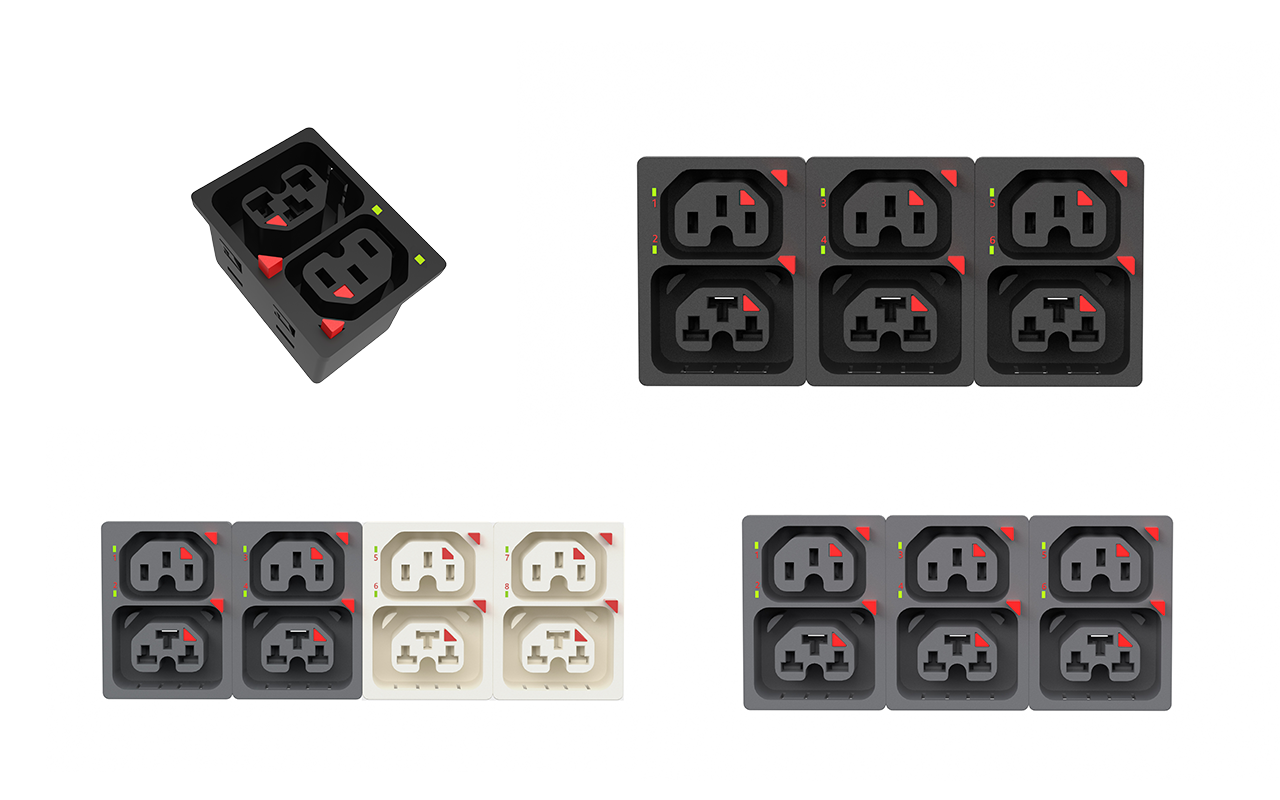 PDU para rack de alta densidad de potencia
