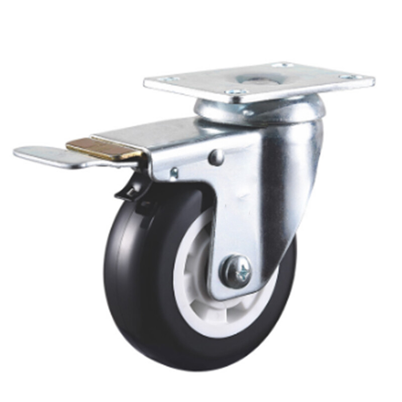  Factory Directly Supply 3Inch to 5Inch PU and PP Medium duty caster