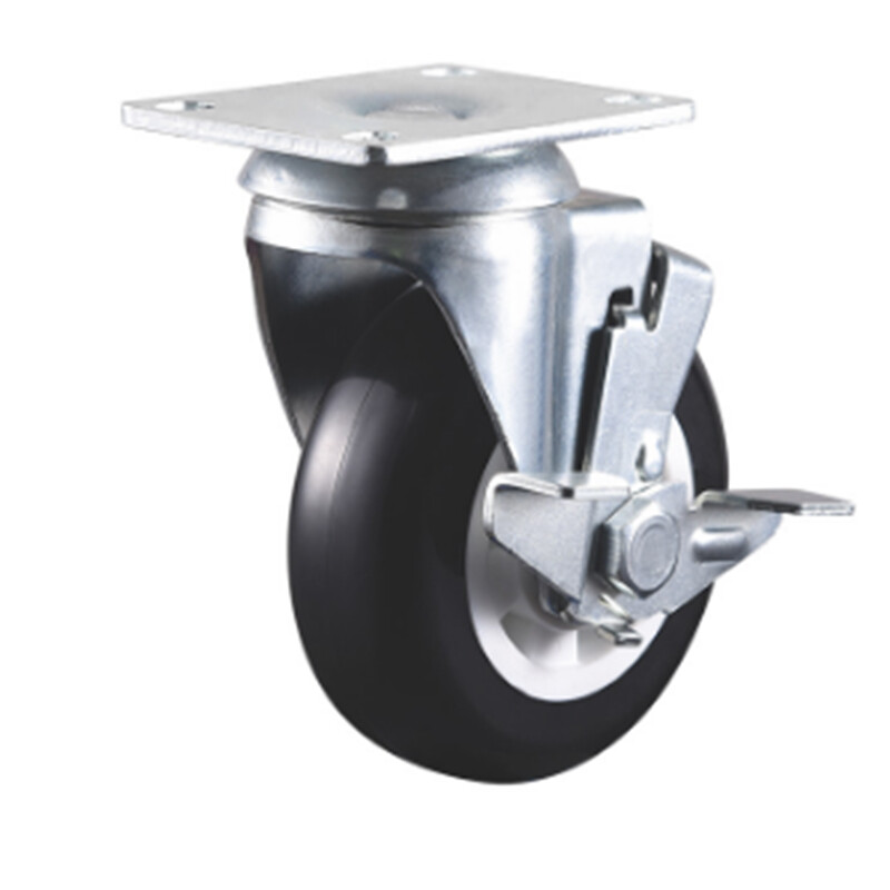  Factory Directly Supply 3Inch to 5Inch PU and PP Medium duty caster