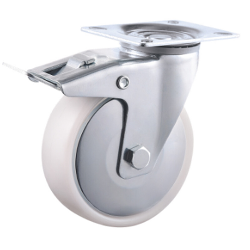  Factory directly supply PP and metal 3.54568 inches hand trolley industrial caster