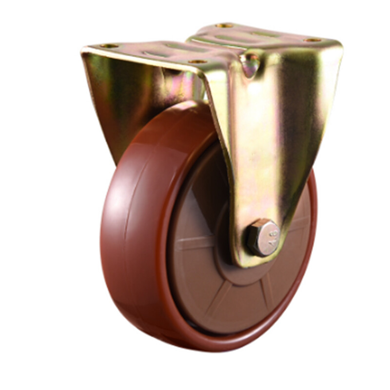  5in PA and Metal wholesale price light durable wheels Flower caster