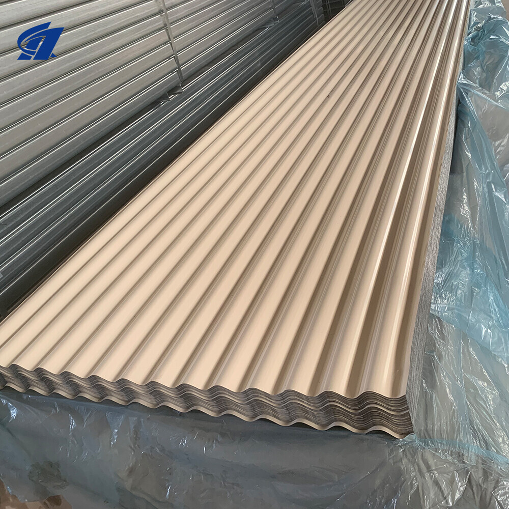 صفائح مموجة مطلية باللون المقاوم للصدأ