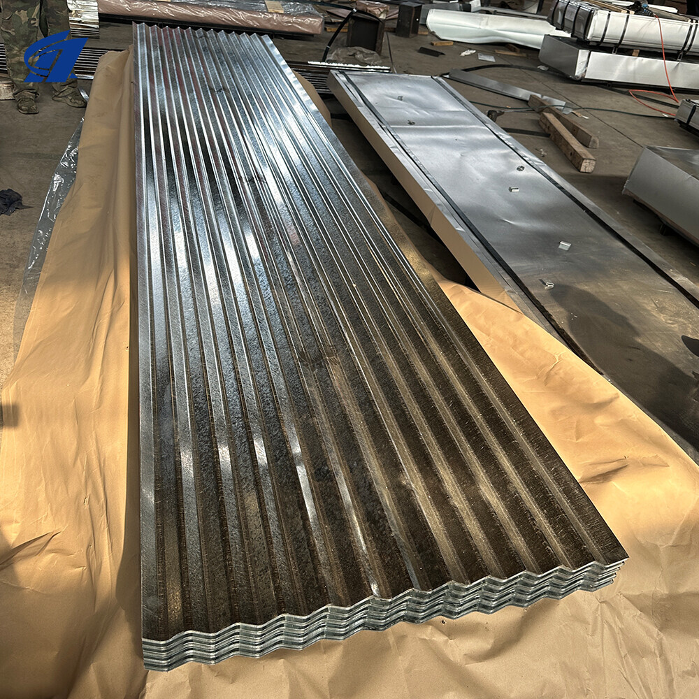 صفائح مموجة مجلفنة