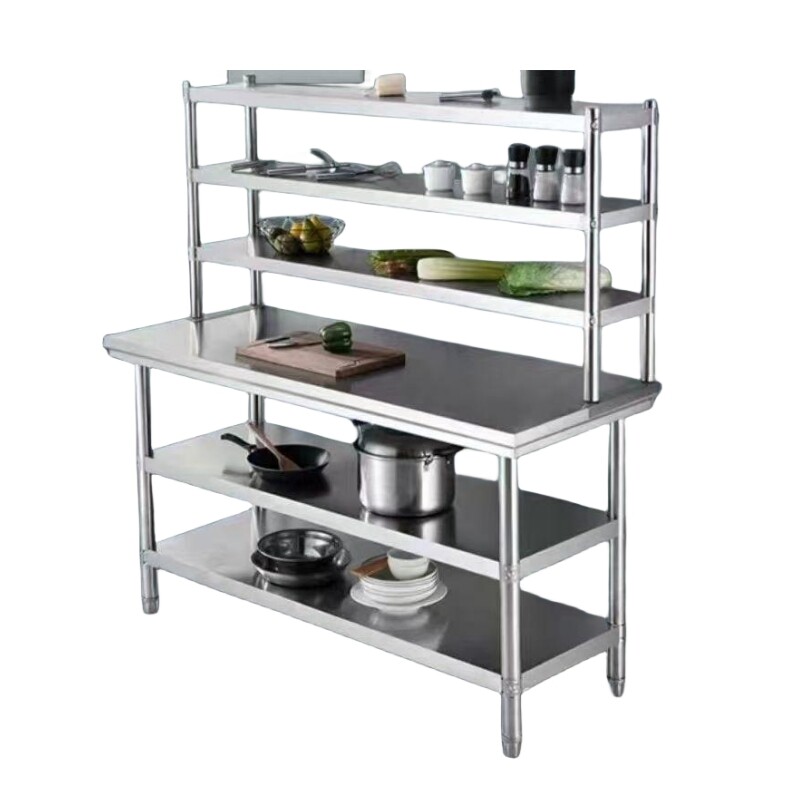 Commercial Stainless Steel Table Workbench CBWT-614-85