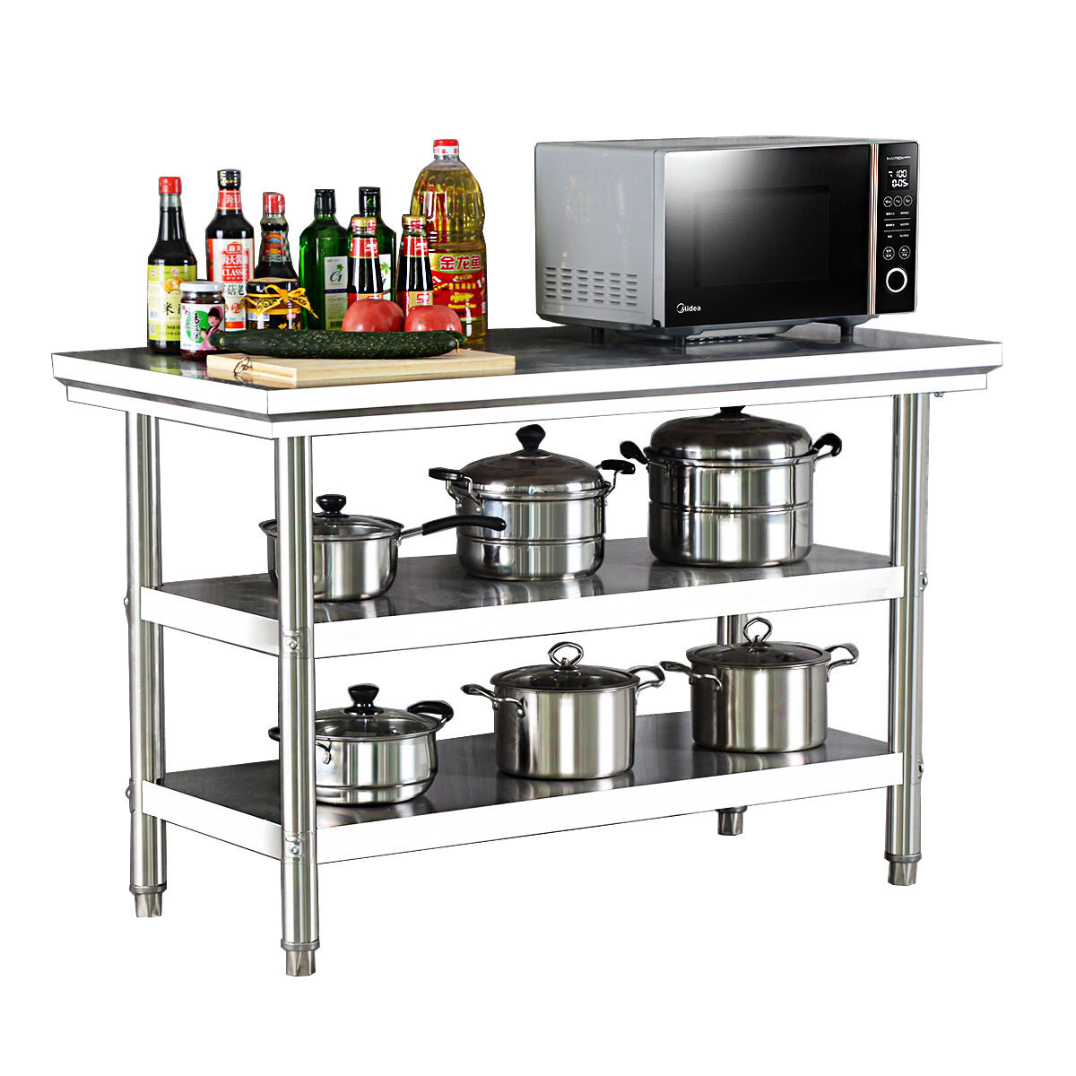 Commercial Stainless Steel Table Workbench CBWT-720-85