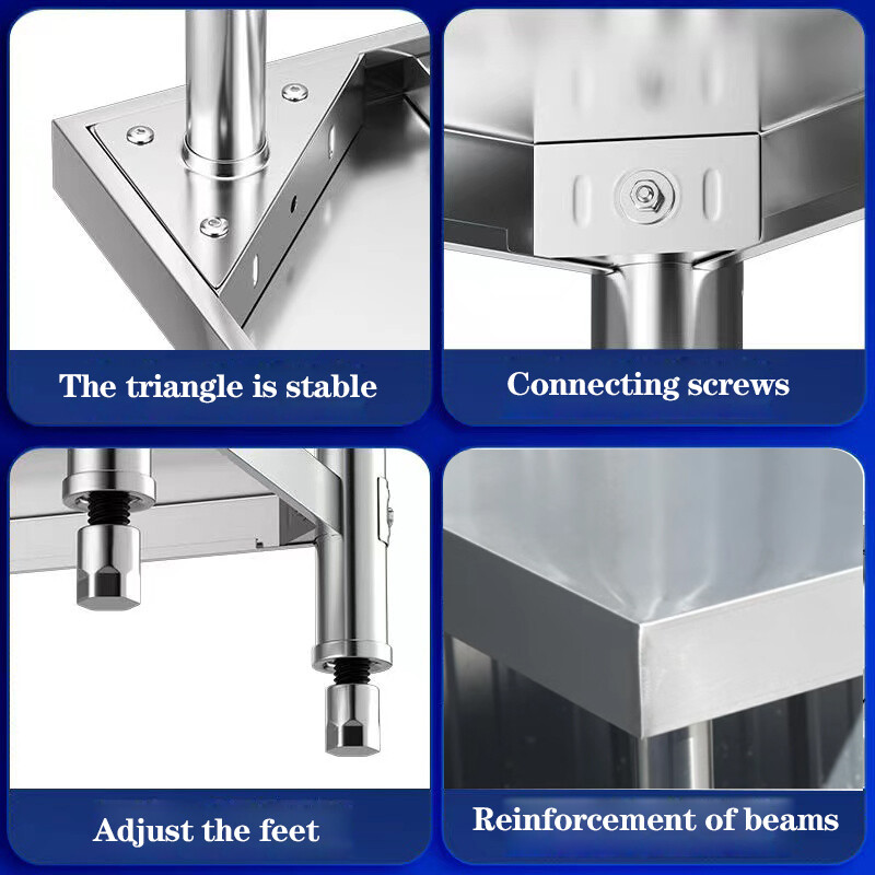 Commercial Stainless Steel Table Workbench CBWT-715-85