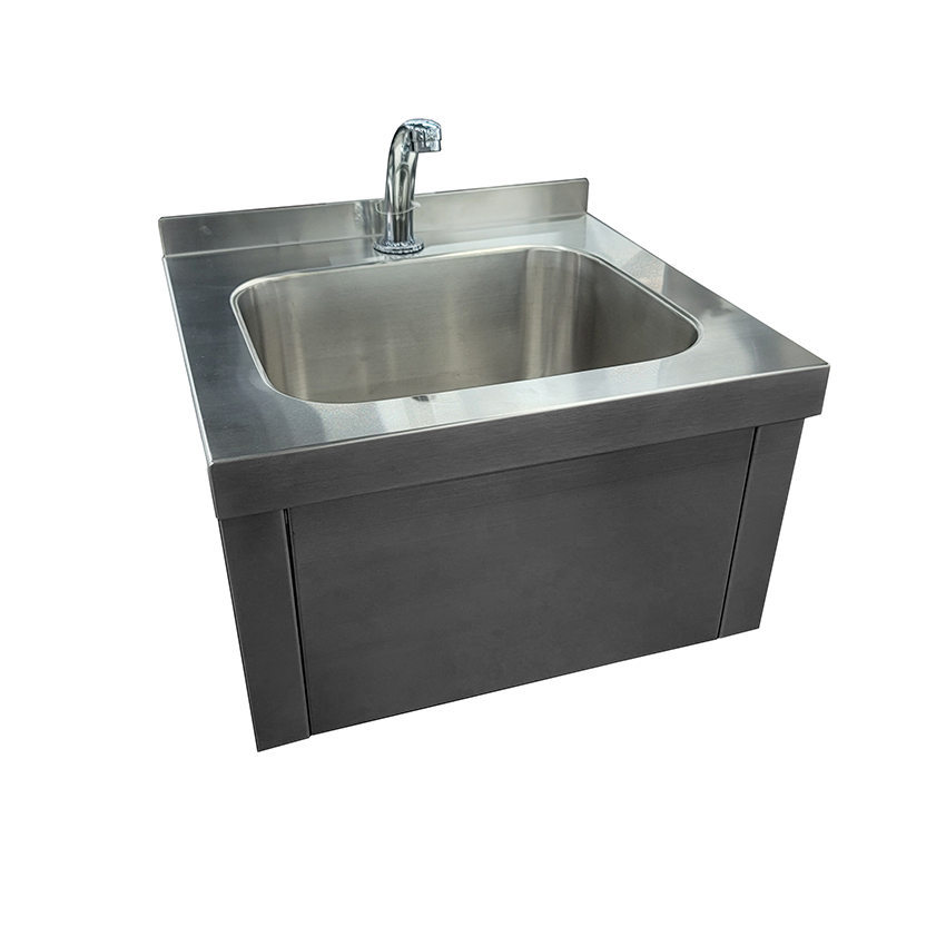 Commercial stainless steel kitchen sink with faucet European style sink CB-ES404