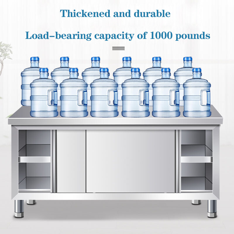 Commercial Stainless Steel Workbench Cabinets CBWT-CB-7518 Commercial Stainless Steel Workbench Cabinets CBWT-CB-7518